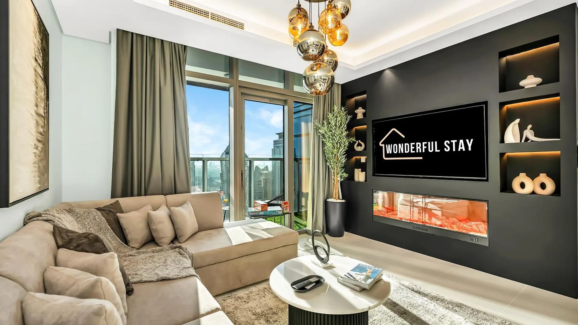 Wonderfulstay At Paramount - Highest Infinity Pool - Burj Khalifa View - Brand New Luxury Apartments Dubai United Arab Emirates