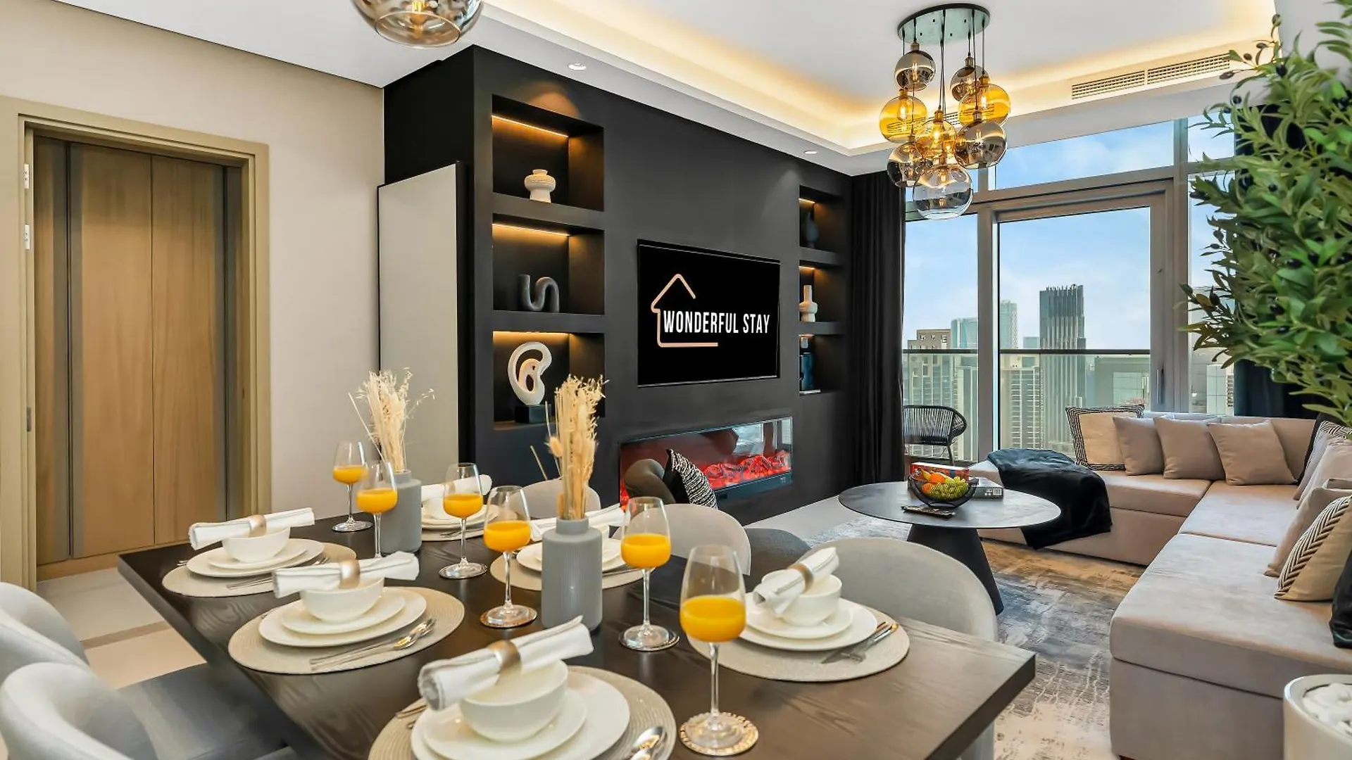 Wonderfulstay At Paramount - Highest Infinity Pool - Burj Khalifa View - Brand New Luxury Apartments Dubai